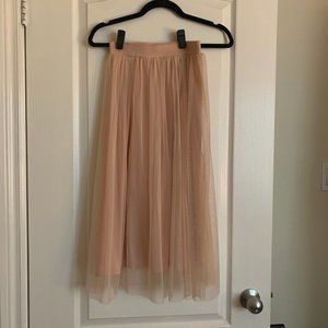 Pink Tulle Skirt